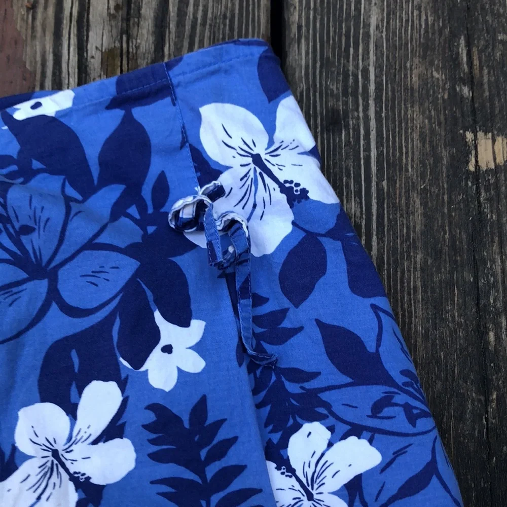 Blue Floral Skort - Picture 3 of 5